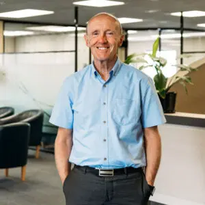Andrew Logan at Wellington Eye Centre